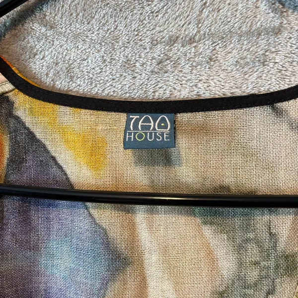 Cocoon Tao House OOAK Art‎ to Wear Open Fine Wool Lux Cardigan Size S/M - Image 4