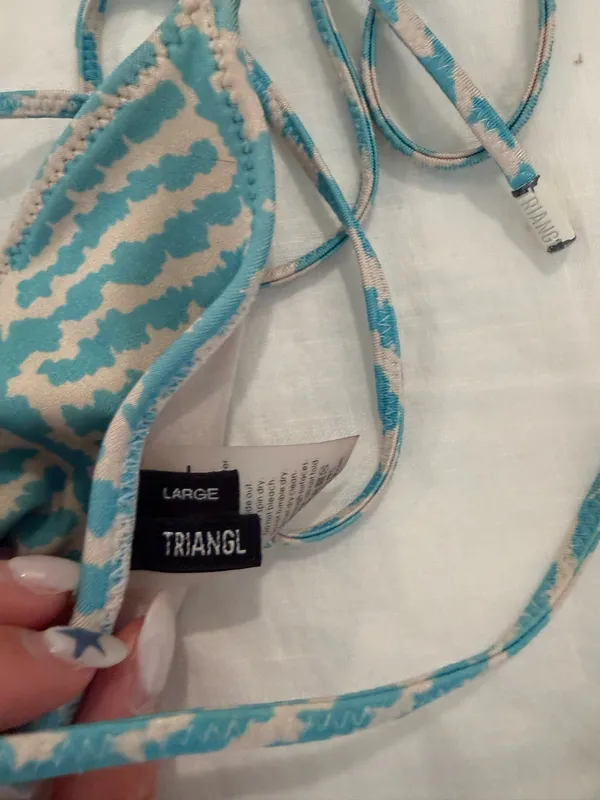 Triangl Bikini Set Blue - Image 3