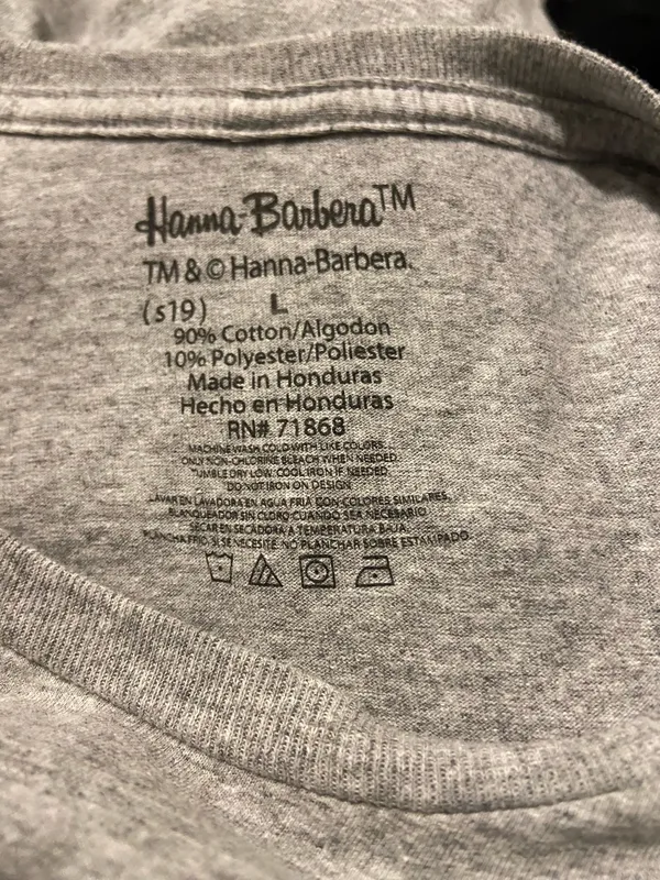 Tom and Jerry Graphic Tee Gray Size L - Image 3