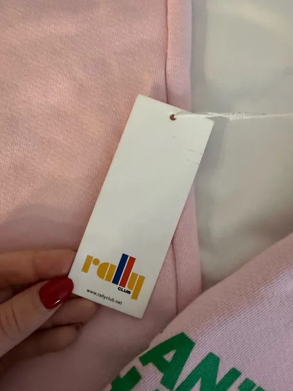 NWT The Rally Club Unisex Royal Pickleball Pink Sweatpants - Image 6