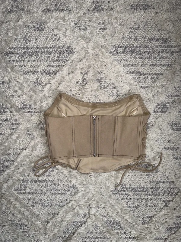 Garage Tan Livia Lace-Up Corset - Image 3