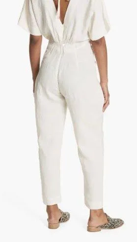 Shining Sun Tie Front Jumpsuit M - Image 2