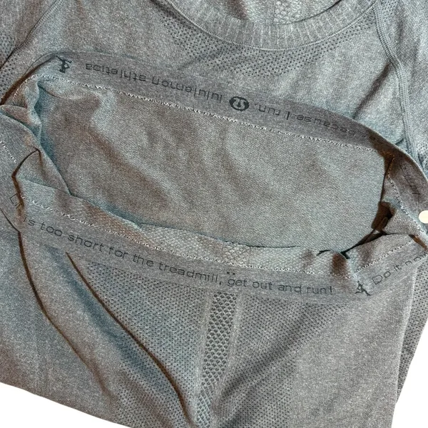 Lululemon Variegated Mesh Swiftly Tech Short Sleeve Top 6 Athleisure Workout‎ - Image 6