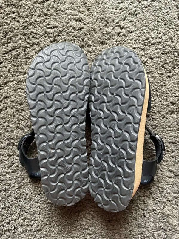 Birkenstock Papillio Glenda Black Platform Sandals - Image 5