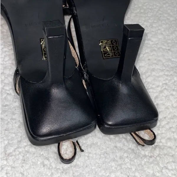 Raid Strappy Black Sandals(Size Uk 7/ 9 US) Black - Image 6