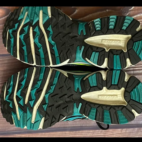 Saucony Grid Cohesion TR7 S15183-3‎ Athletic Shoes 7.5 Gray Yellow Teal - Image 8