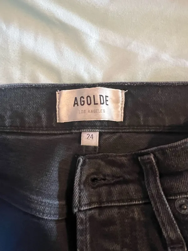 AGOLDE Riley High-Rise Straight Jeans - Image 6