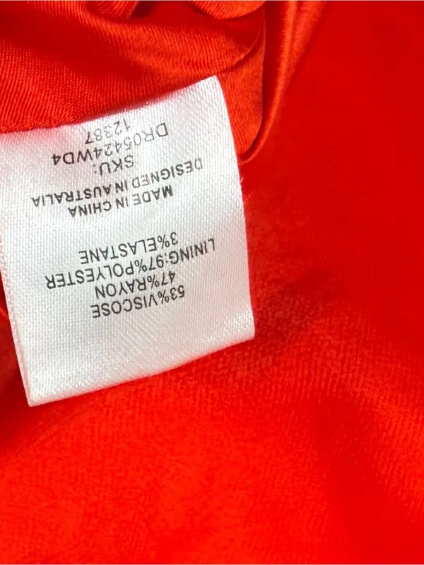 Meshki - Antonella Strapless Keyhole Maxi in Red size large - Image 10