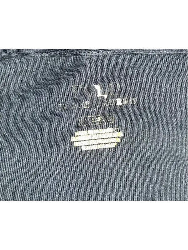 Women's Polo Ralph Lauren V-Neck Tee - Black & Red - Size L - Image 4