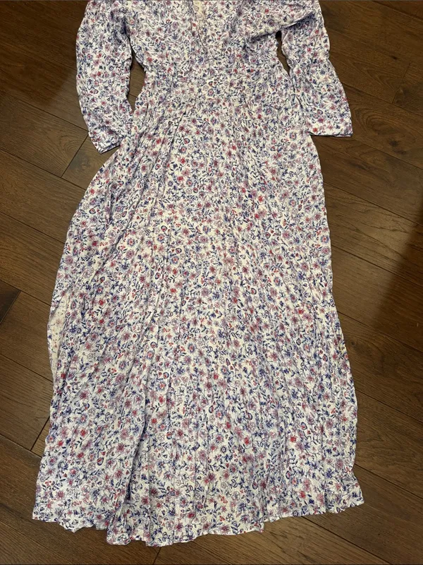 Poupette St Barth Ilona Long Maxi Dress Size Large - C30-098 - Image 5
