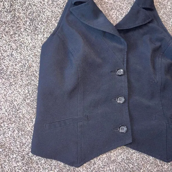 Black Star City tank top vest in size M - Image 4