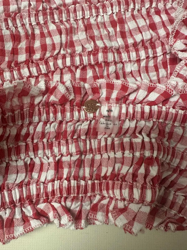 Free People Seersucker Smocked Bandeau - Image 6