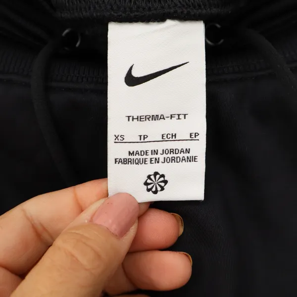 Nike Therma-FIT Joggers Black High Rise Sweatpants XS - Image 3