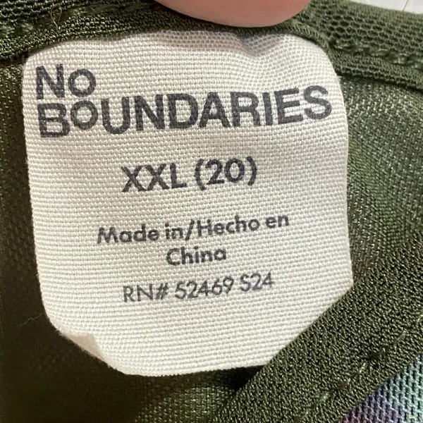No Boundaries Vtg Y2K XL Mesh Floral Babydoll rosette Cottagecore Top Fairy Grunge Festival - Image 3