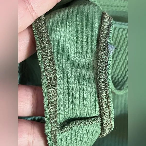 PrettyLittleThing Green Swimsuit Crin - Image 14