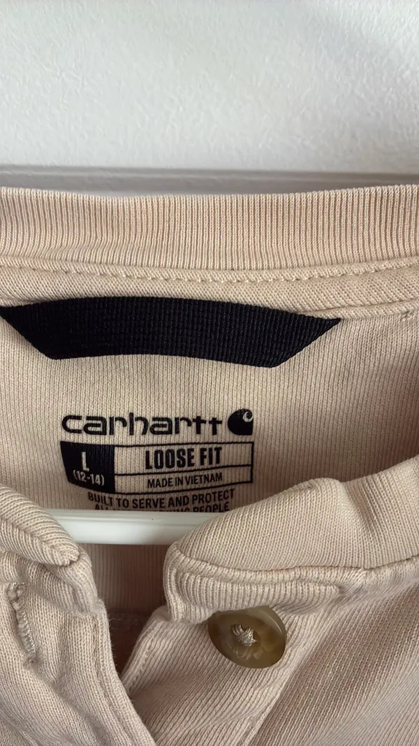Carhartt loose fit 3 button Sweatshirt - Image 2