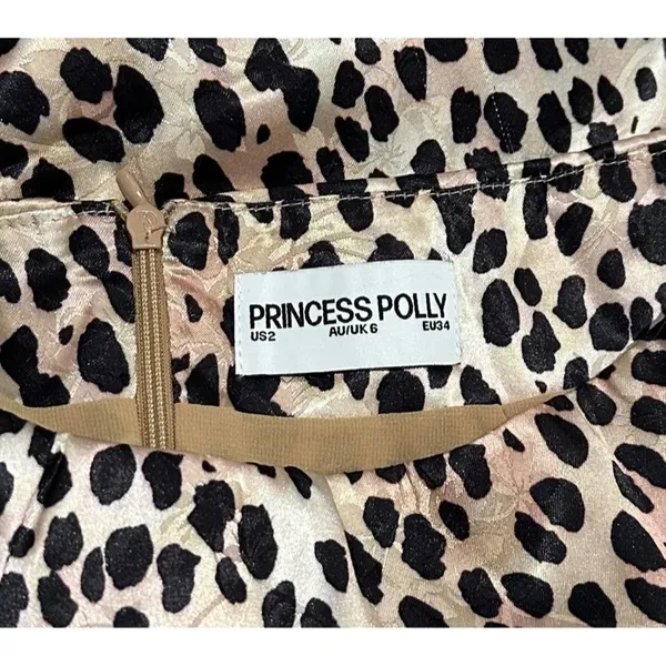 Princess Polly Jemima Grace Leopard Print Mini Skirt - Image 6