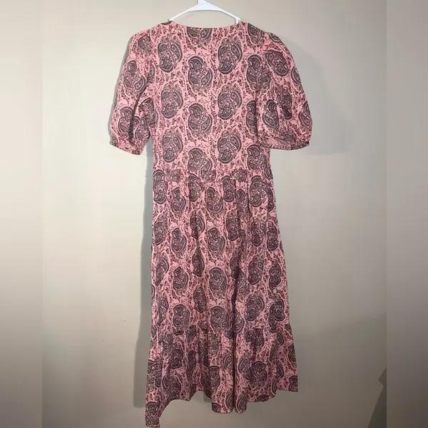 Universal Thread pink patterned maxi dress, size small - Image 3