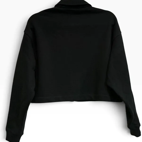 Alo Yoga Renown Jacket Black Cropped Heavyweight Shacket Womens XS / S - Image 3