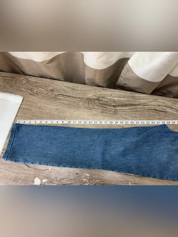 Anthropologie Maeve Bombshell Slim Straight Jean size 26 - Image 5