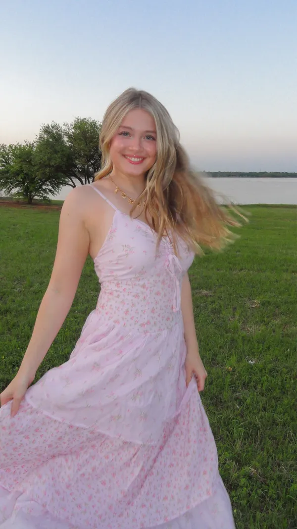 Target Floral Maxi Dress - Image 4