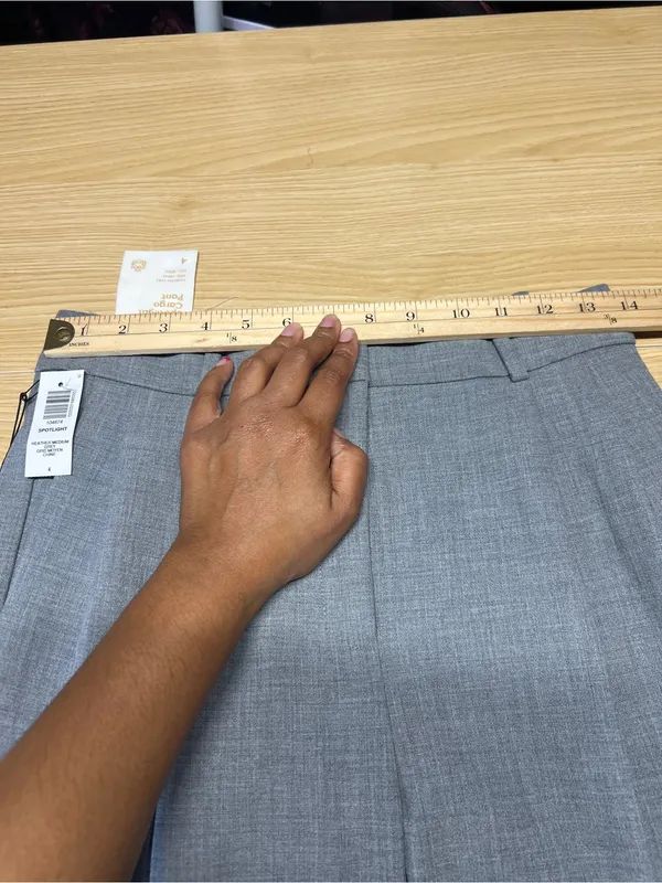 Aritzia Babaton Spotlight Cargo Pant Heather Medium Grey Size 4 NWT - Image 11