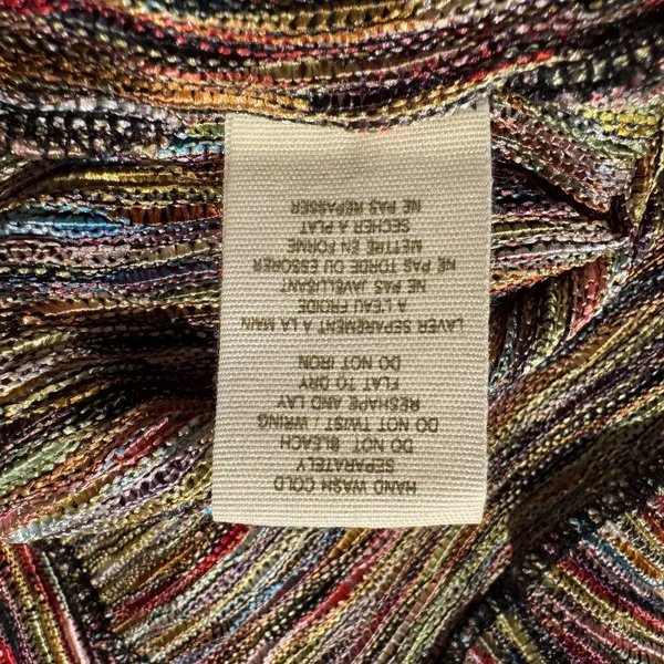 Free People Slip Dress Mini XS Spaghetti Strap Boho Festival Y2K Colorful Ribbed - Image 4