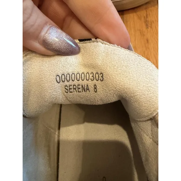 Shu Shop Serena Shoes Womens Size 8 Beige Suede High Top Sneakers 0000000303 - Image 4