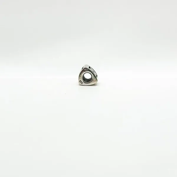 Pandora Silver Alpha Letter "X" Block Initial Authentic Charm - Image 5