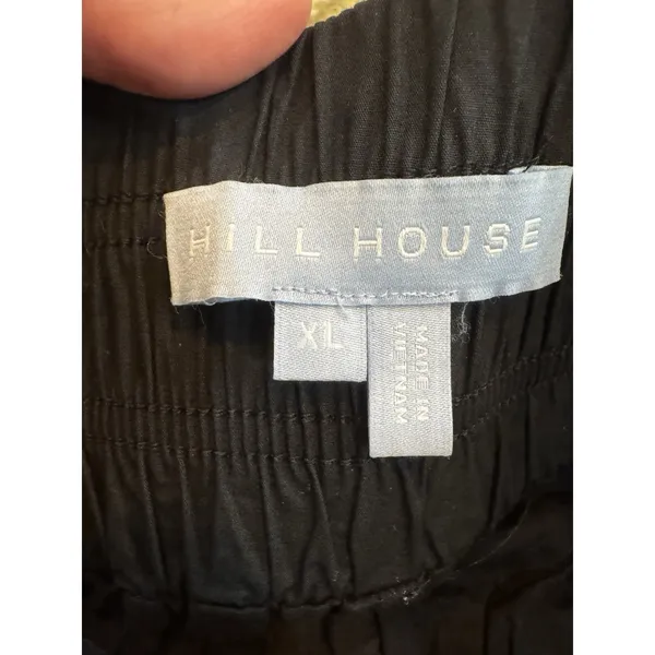 Hill House The Livie Shorts Women Hi Waist Pull On Navy Blue Size XL - Image 4