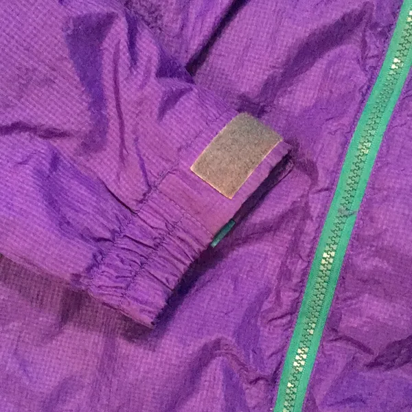 Vintage 90s Sierra Designs blue purple teal windbreaker ski jacket size M - Image 3