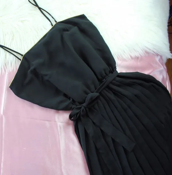zizi by barbara chodos Vintage pleated midi dress - Image 2