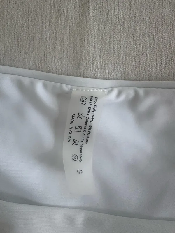 White bikini bottoms Size XS - Image 2