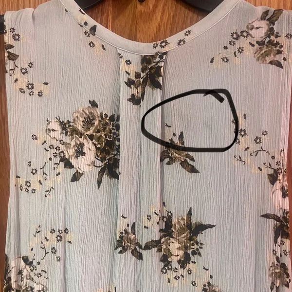 Free People Snap Out of It Tree Swing Tunic Mini Dress Faded Floral‎ Size Medium - Image 15