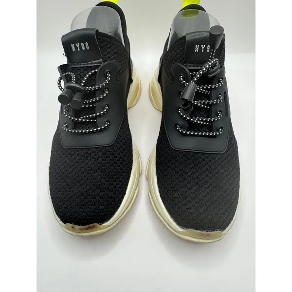 Steve Madden Shoes Women 7 Black NY90 Cinch‎ Tie Myles Sneaker Fashion Outdoor - Image 5