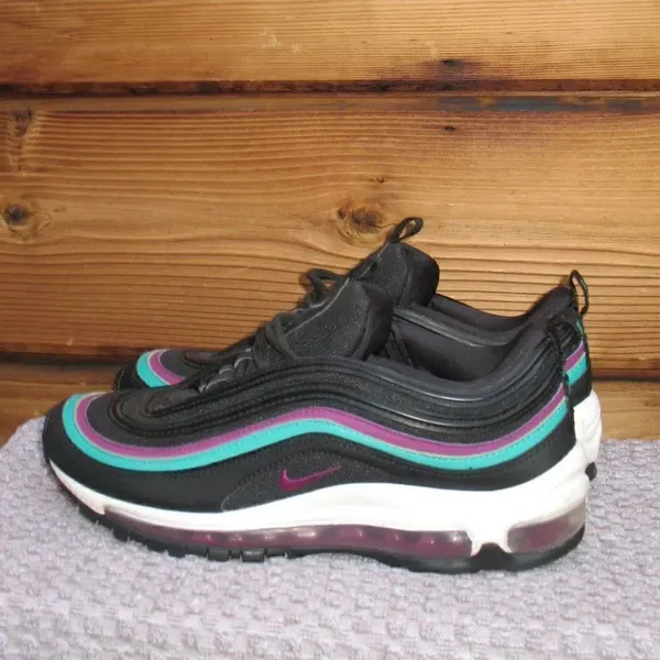 Womens Nike Air Max 97 Black Grape 8.5 - Image 5