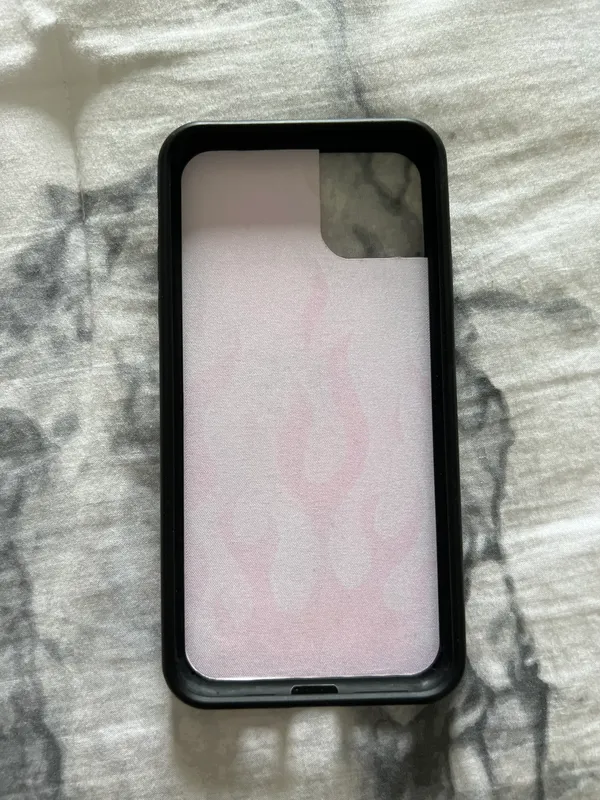 Wild Flower  Pink Flames iPhone 11 Pro Max - Image 2