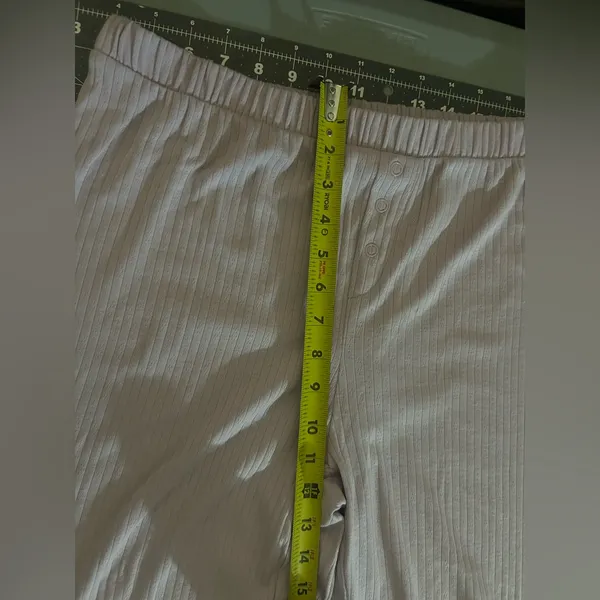 Women's Pink Pajama Pants set Gray Size M - Image 2