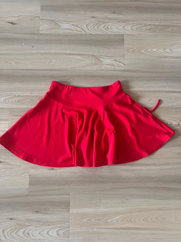 Avidlove Mini Skirt for Women Pleated Drawstring High Waist Skater Skirt - Image 9