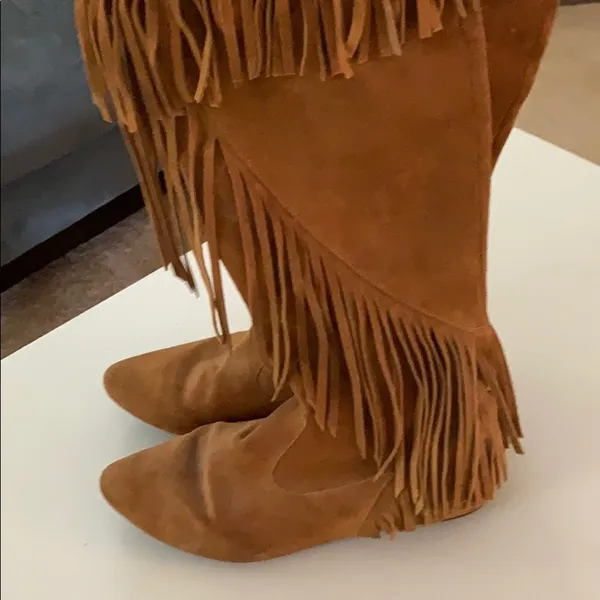 Sam Edelman Fringe Boots - Image 3