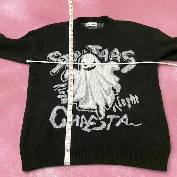 Source Unknown Halloween Ghost Sweater - Image 5
