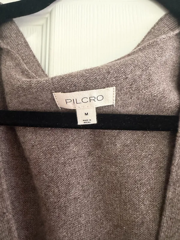 Pilcro Anthropologie V-Neck Crop Muscle Knit Vest - Image 2