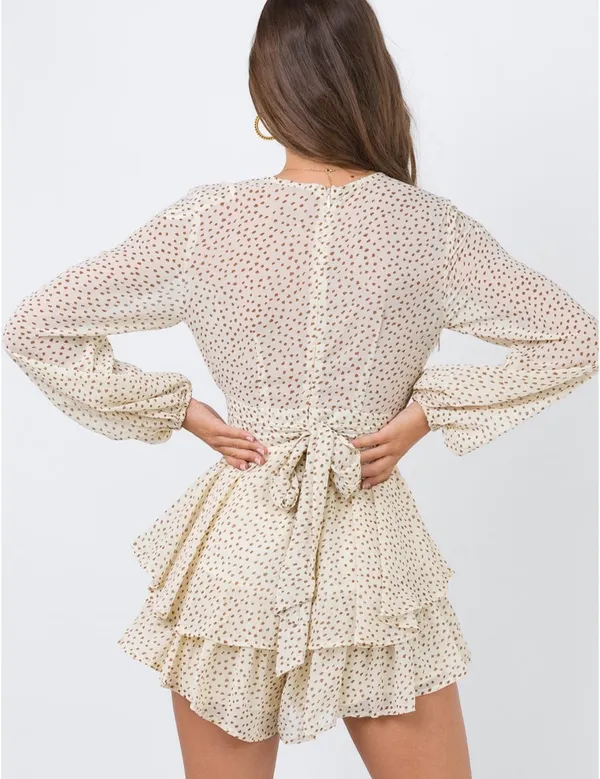 NWT Princess Polly String of Love Romper 8 - Image 3