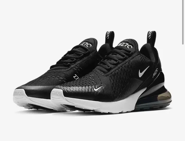 Nike Air Max 270 Black White - Image 10