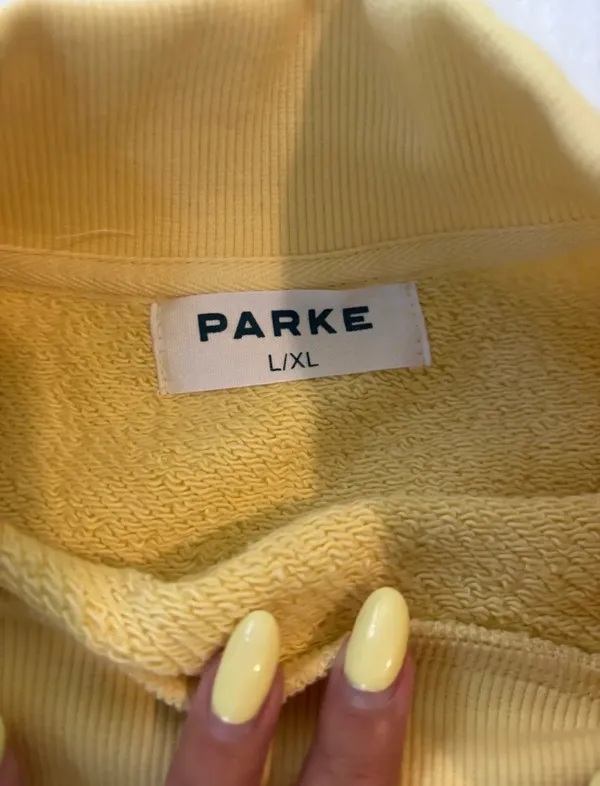 PARKE Yellow Crewneck - Image 3