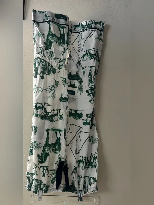 Katie Kime Women’s Marfa Toile pajama pants Large - Image 2