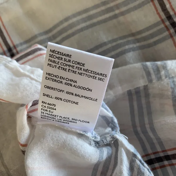 BDG Urban Outfitters Medium Plaid Button Up Long Sleeve‎ Shirt - Image 6