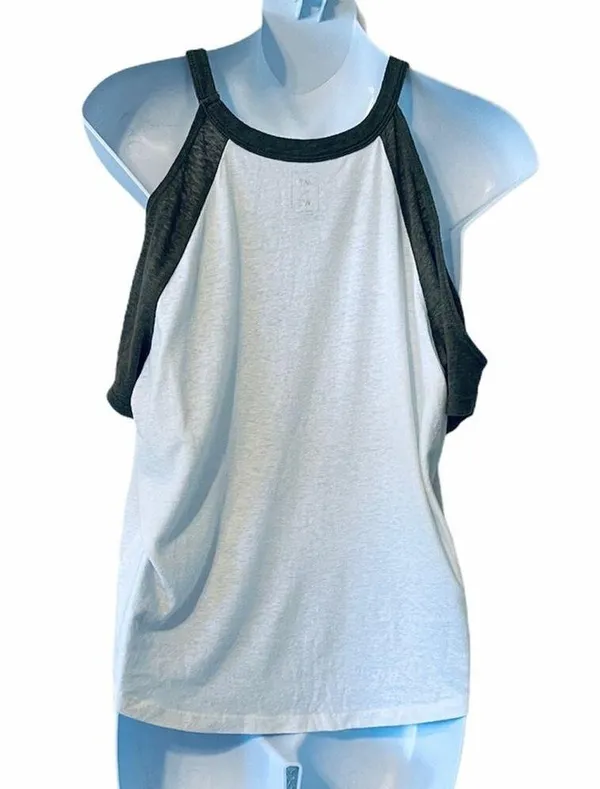 Me to We pacsun burn out cold shoulder tee - Image 3