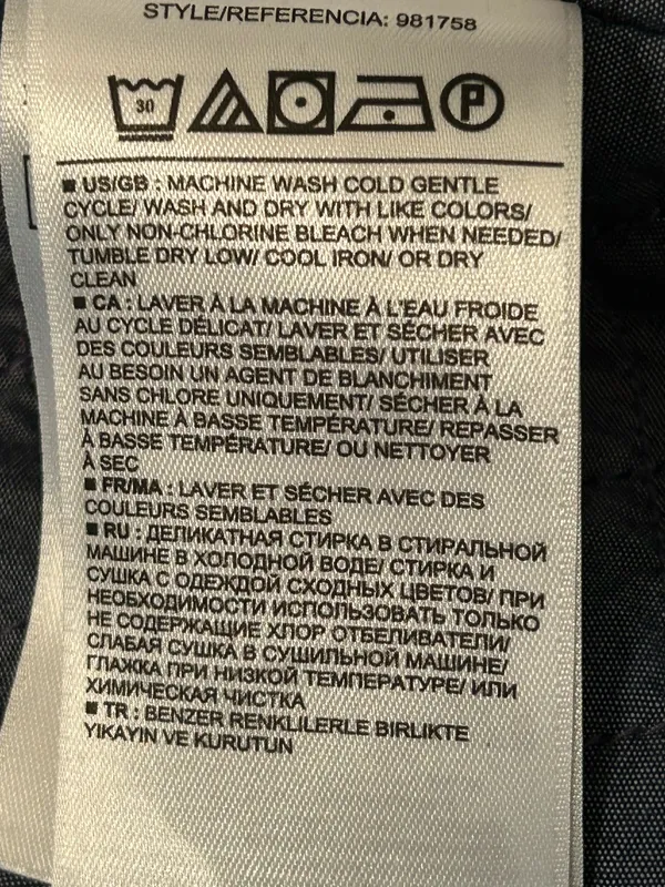 Women’s Gap quilted Canvas Moto Jacket Size 12 - Image 12