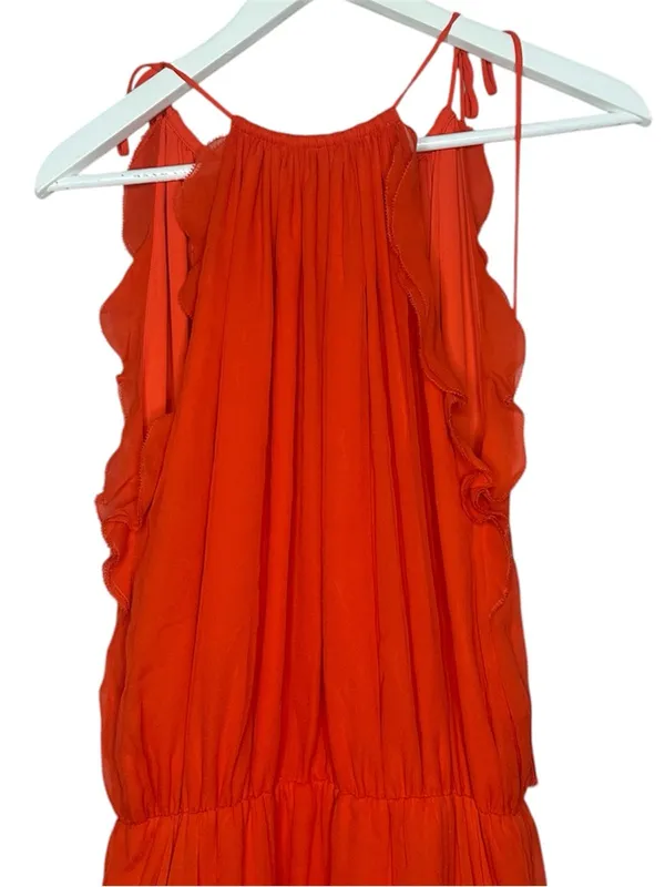 Alexis Monic Silk Halter Dress Small - Image 6
